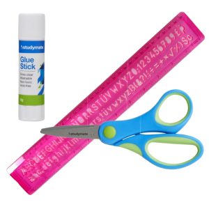 Student Classroom Essentials (Ruler, Scissors, Glue)